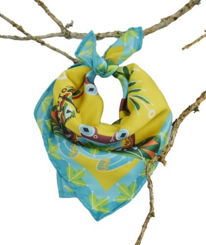 Pañoleta rana chocolate de antioquia